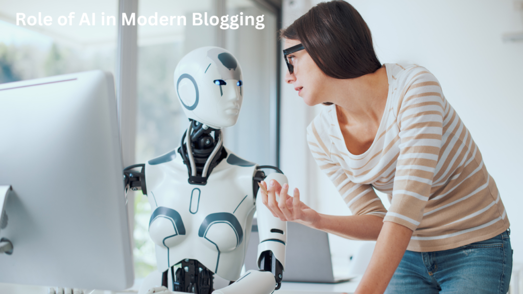Role of AI in Modern Blogging